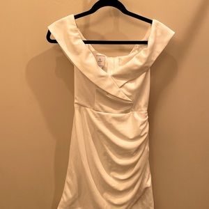 White DB Studio cocktail dress. Worn once. Excellent condition!